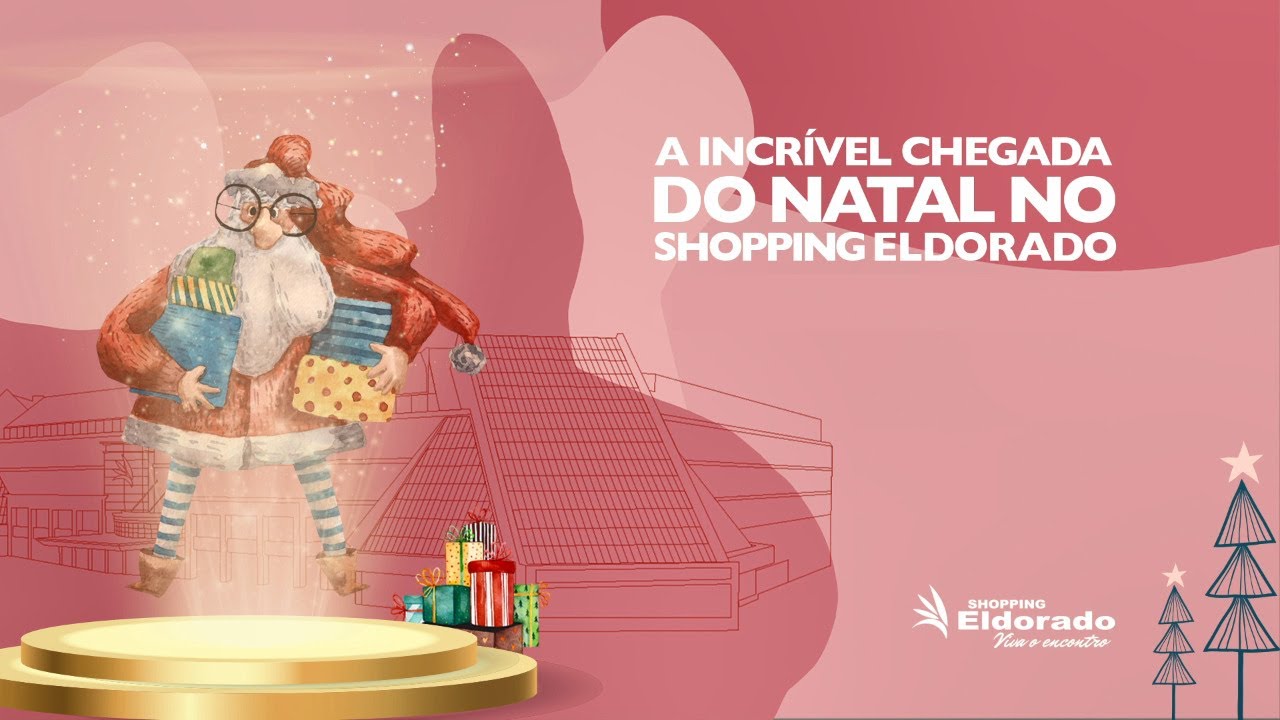 A INCRÍVEL CHEGADA DO NATAL NO SHOPPING ELDORADO