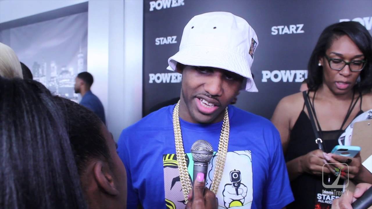 FABOLOUS on the carpet at the 'POWER' premiere