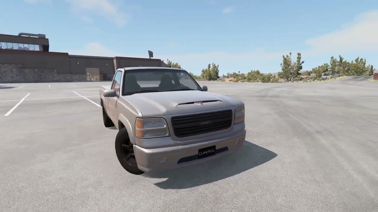 BeamNG.drive Freeroam: Utah, USA - 1998 Gavril D-15 Roadsport