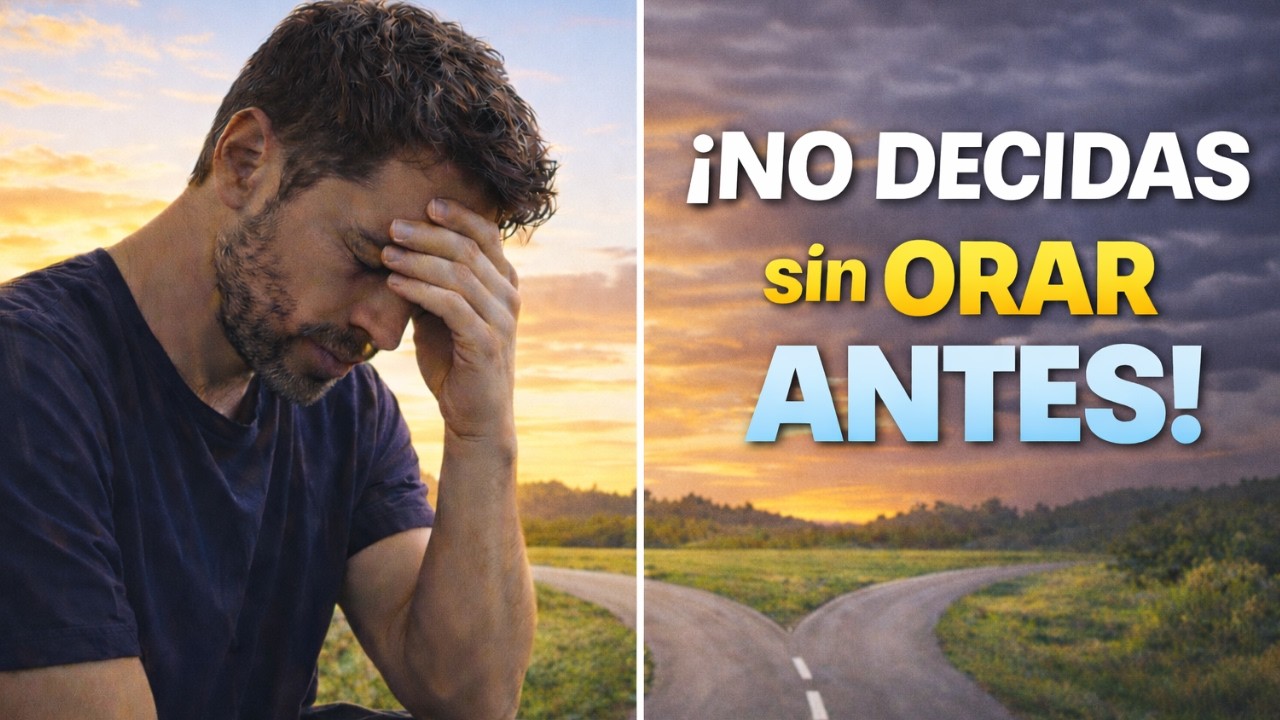 🛑 NO TOMES DECISIONES SIN ESCUCHAR ESTA ORACIÓN ANTES. #VozQueOra#OraciónParaTomarDecisiones