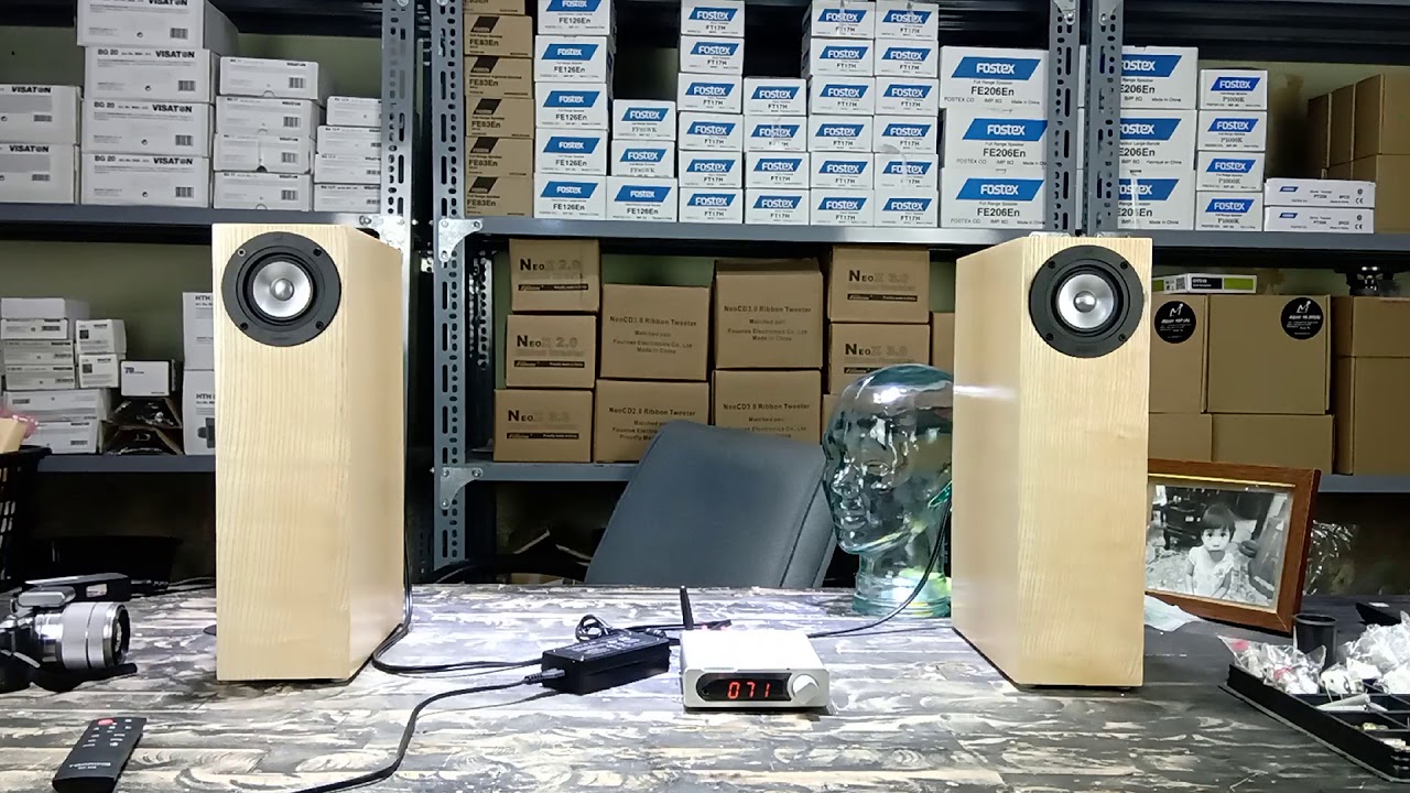 Test loa bookshelf Markaudio Alpair 5
