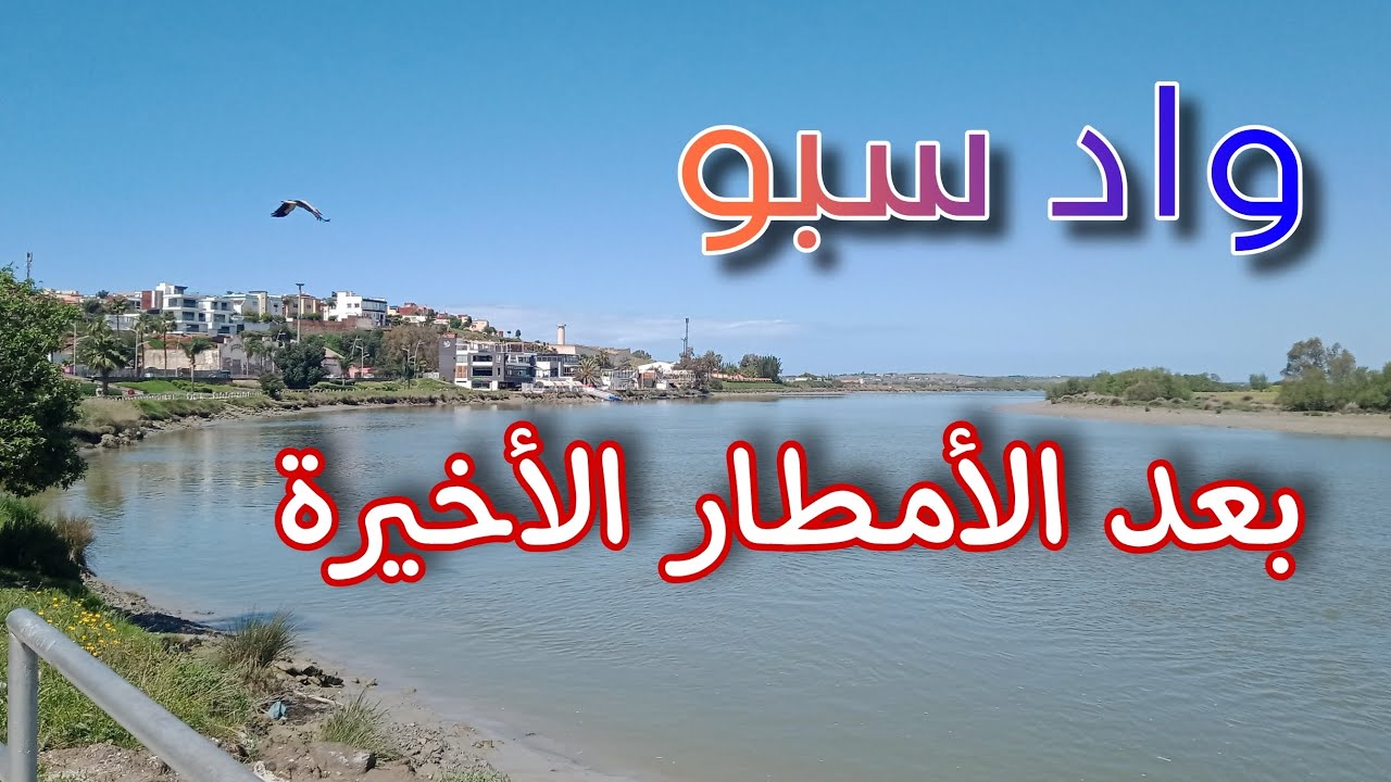 واد سبو بعد الأمطار الأخيرة