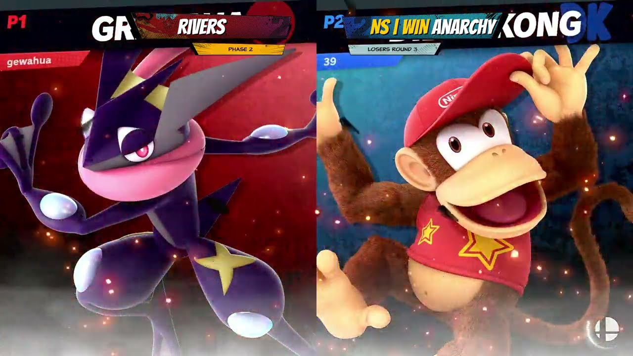 Collision 2024 - Rivers (Diddy Kong) VS Anarchy (Greninja) - Ultimate - Pools - Losers Round 3