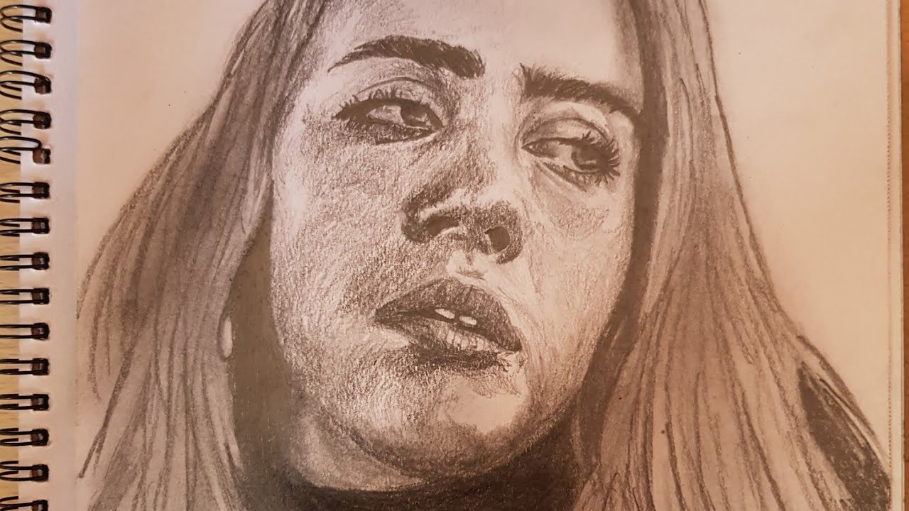 #mySTAEDTLER Billie Eilish Speed portrait (ft. 3mgii)