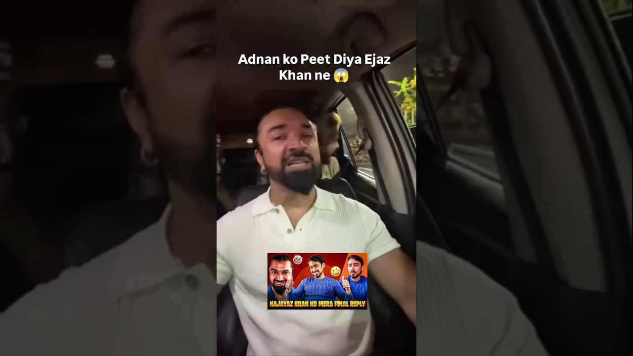 SUBSCRIBE KARO DOSTOAjaz khan se #ajazkhan #adnan07 #ytshorts #youtubeshorts #eknumber #boss #foryou