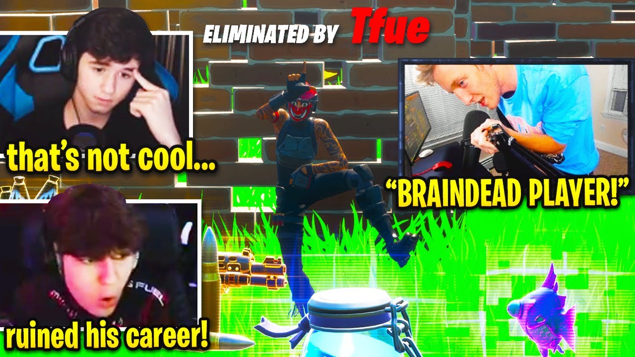 Tfue Clix & Scoped ROAST BUGHA Old Duo in PRO FORTNITE MATCH!