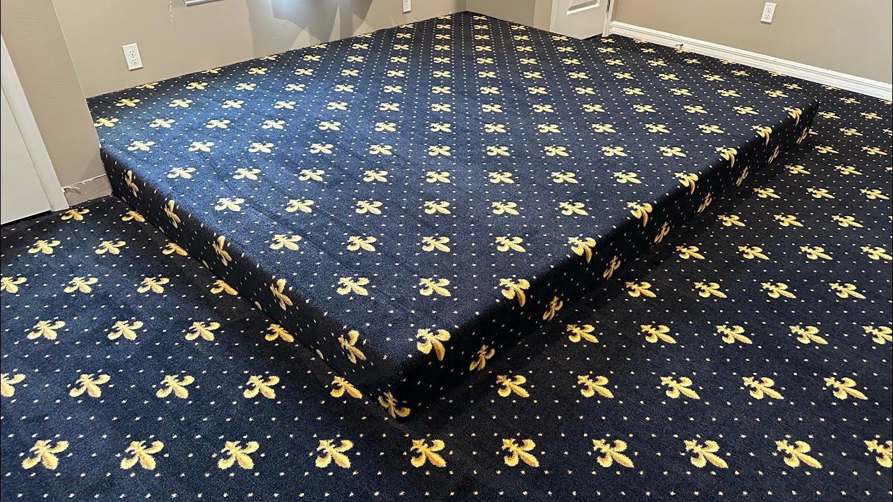 Home Theatre Carpet Installation