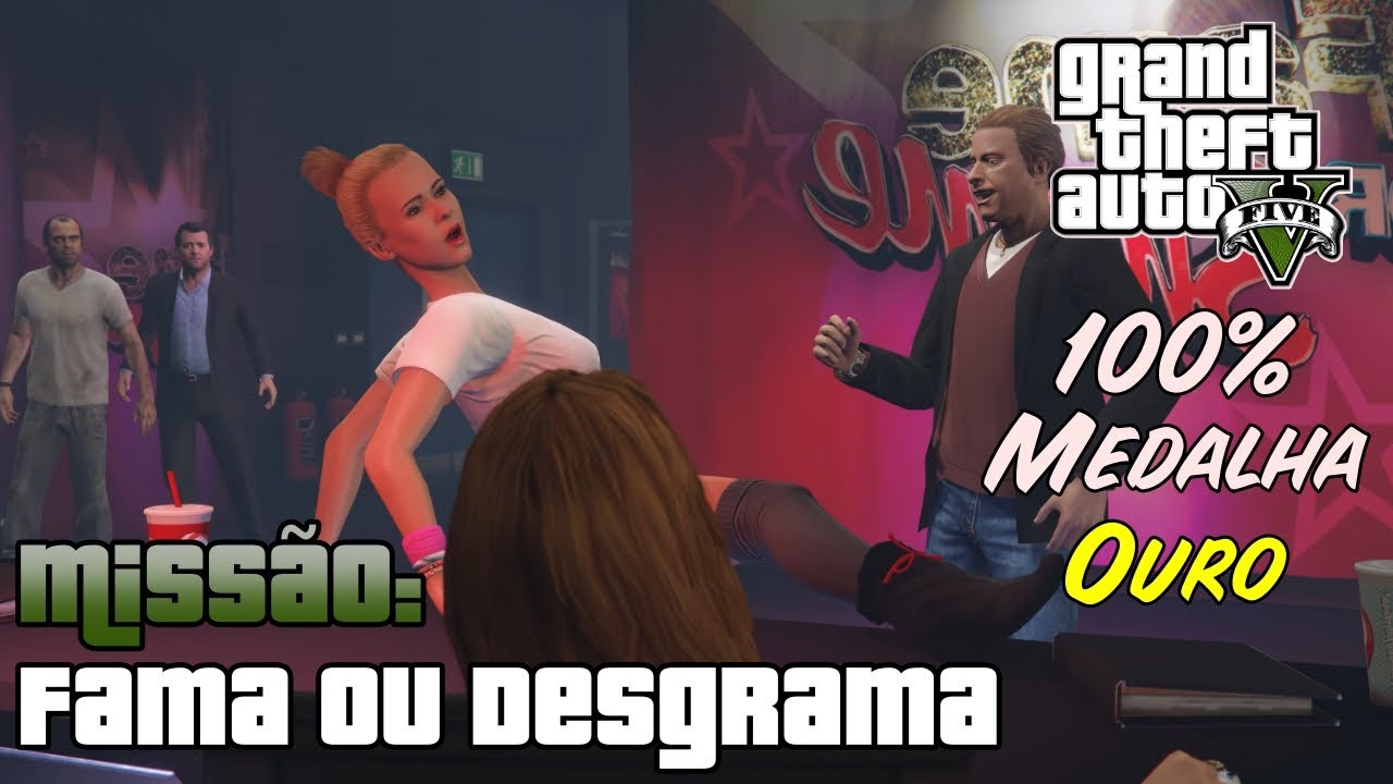 Grand Theft Auto V: Missão Fama ou Desgrama [4K@60 Ultra Settings]