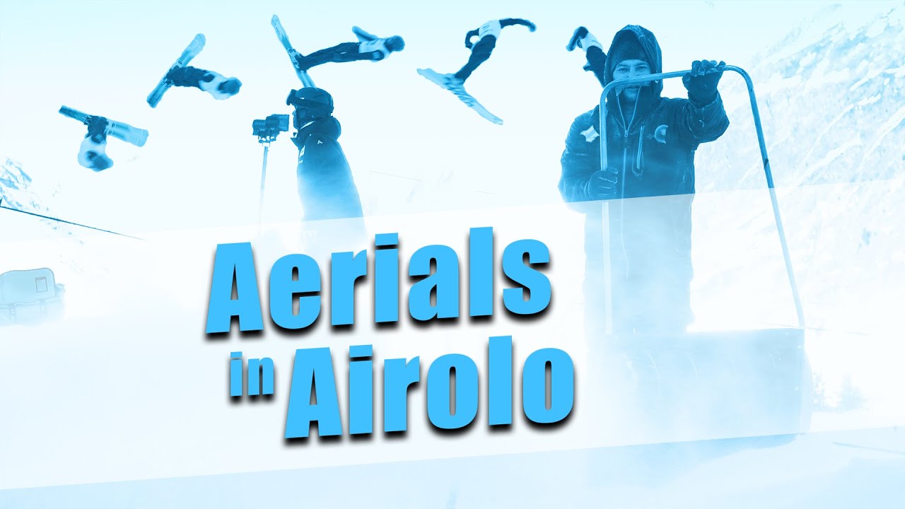Mit Noé Roth am Aerials-Training in Airolo ⛷️💥 | Ticketcorner Ski