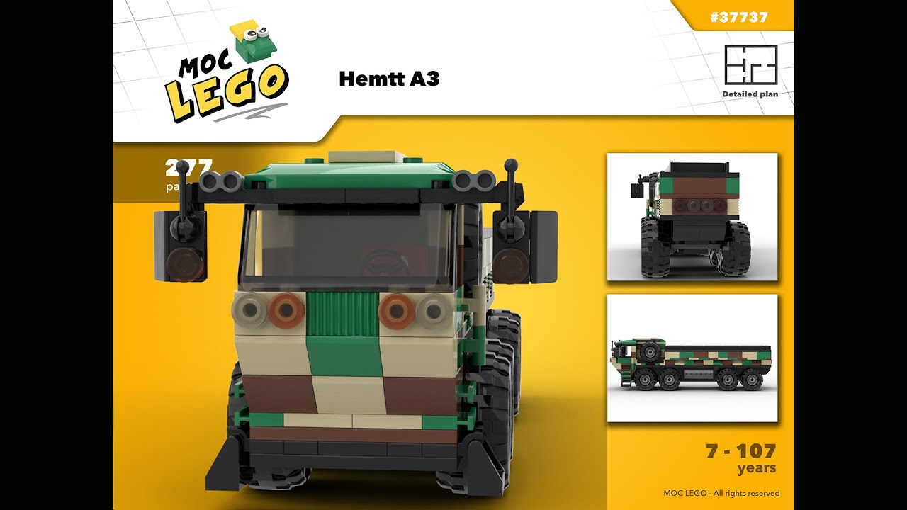 MOC LEGO #37737: Hemtt A3