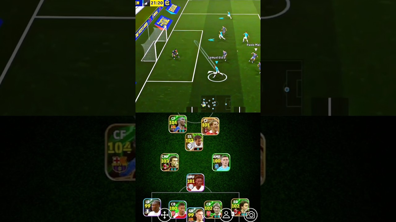 Best formation for long ball counter☢️💫               #newformation #efootball2025