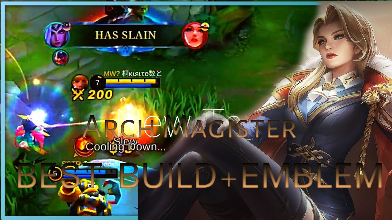 NEW VALENTINA ARCHMAGISTER SKIN GAMEPLAY REVIEW| BEST BUILD&EMBLEM| MLBB 2022