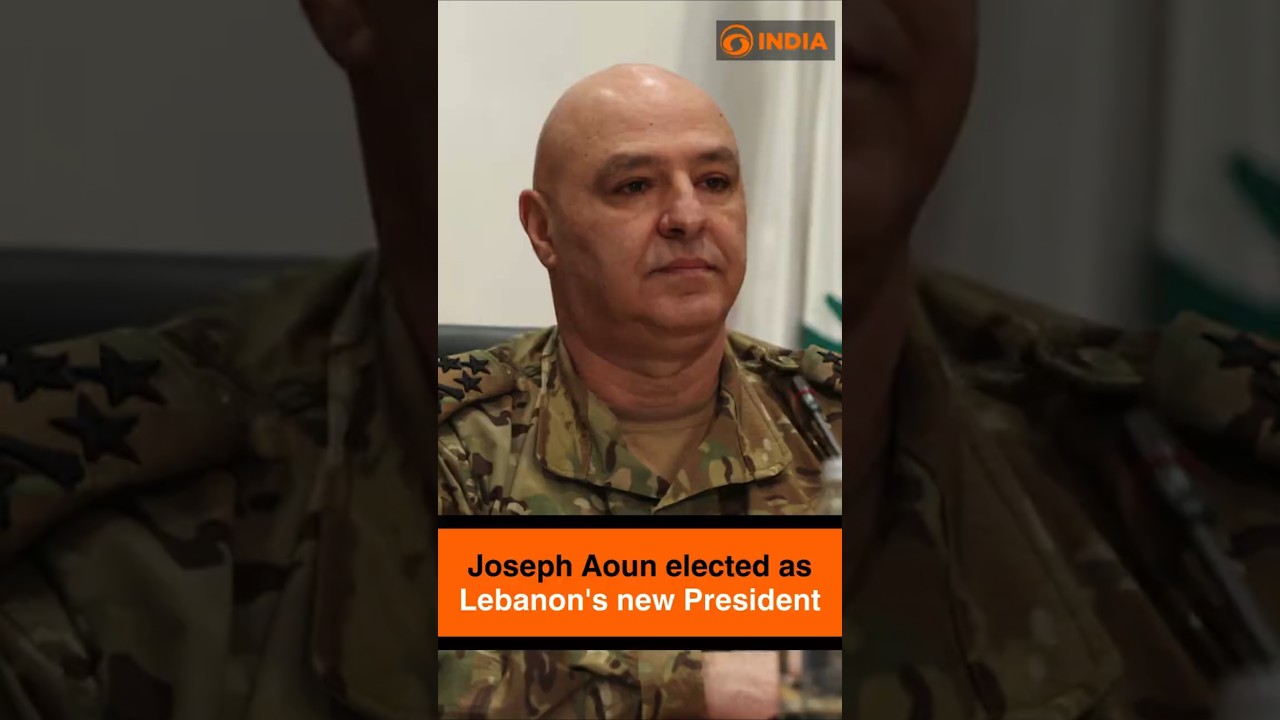 Joseph Aoun elected as Lebanon's new President