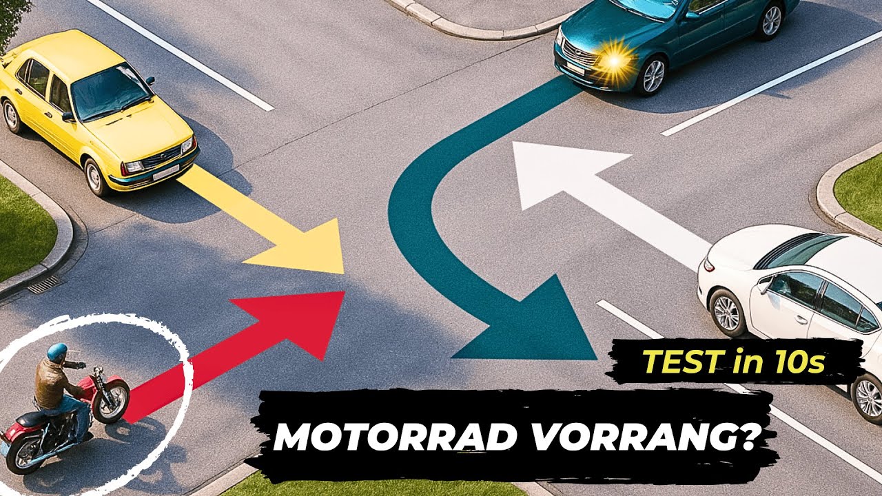 WER HAT HIER VORFAHRT? Teste dein Wissen! | Deutsche Verkehrsregeln erklärt