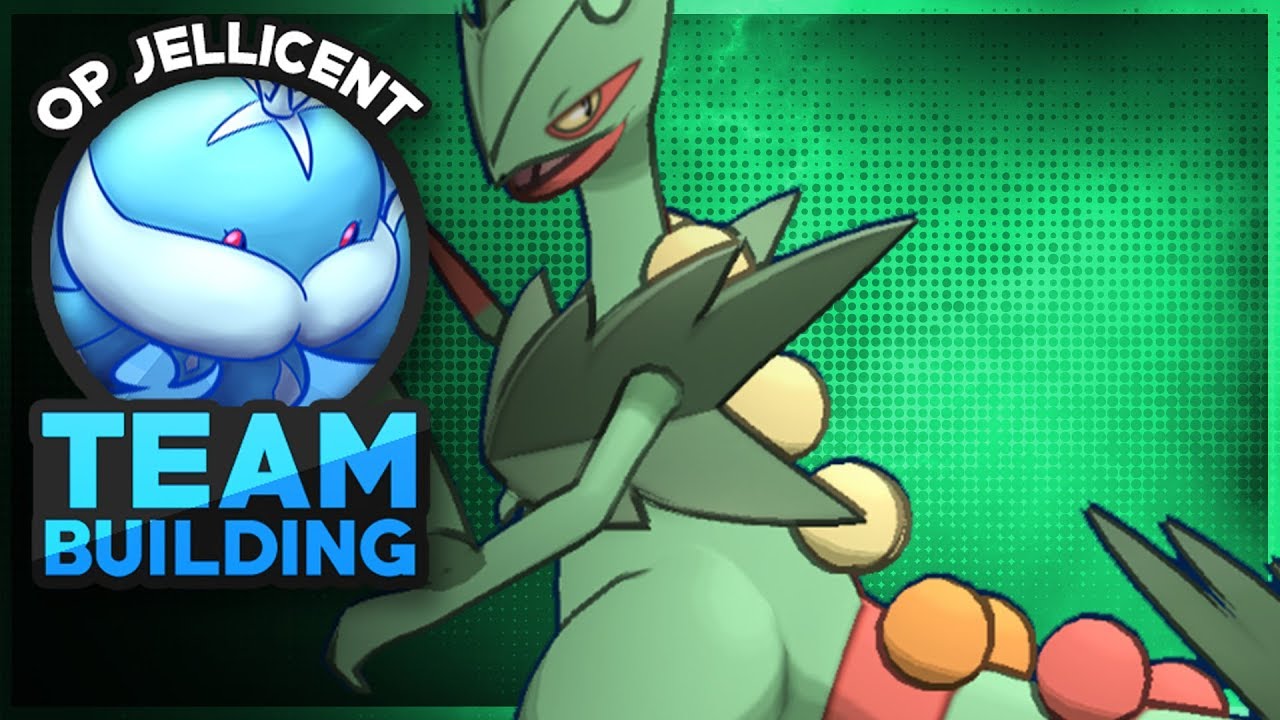 Mega Sceptile Pokemon Showdown OU Team Building W/OPJellicent (Smogon Sun and Moon OU Team)