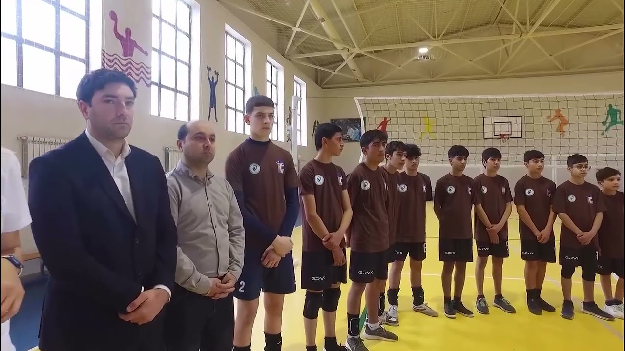 AVF prezidenti Şahin Bağırovun Bərdə rayonunda voleybolçularla görüşü