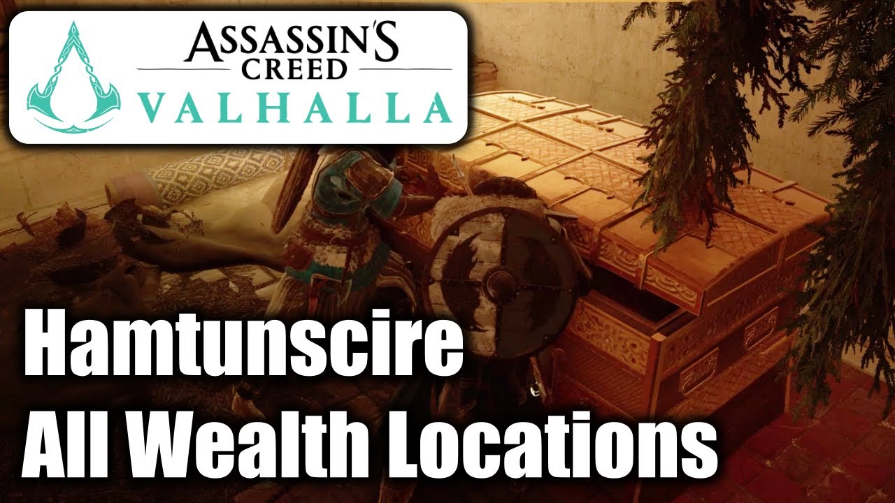 Assassin's Creed Valhalla - All Wealth Locations - Hamtunscire