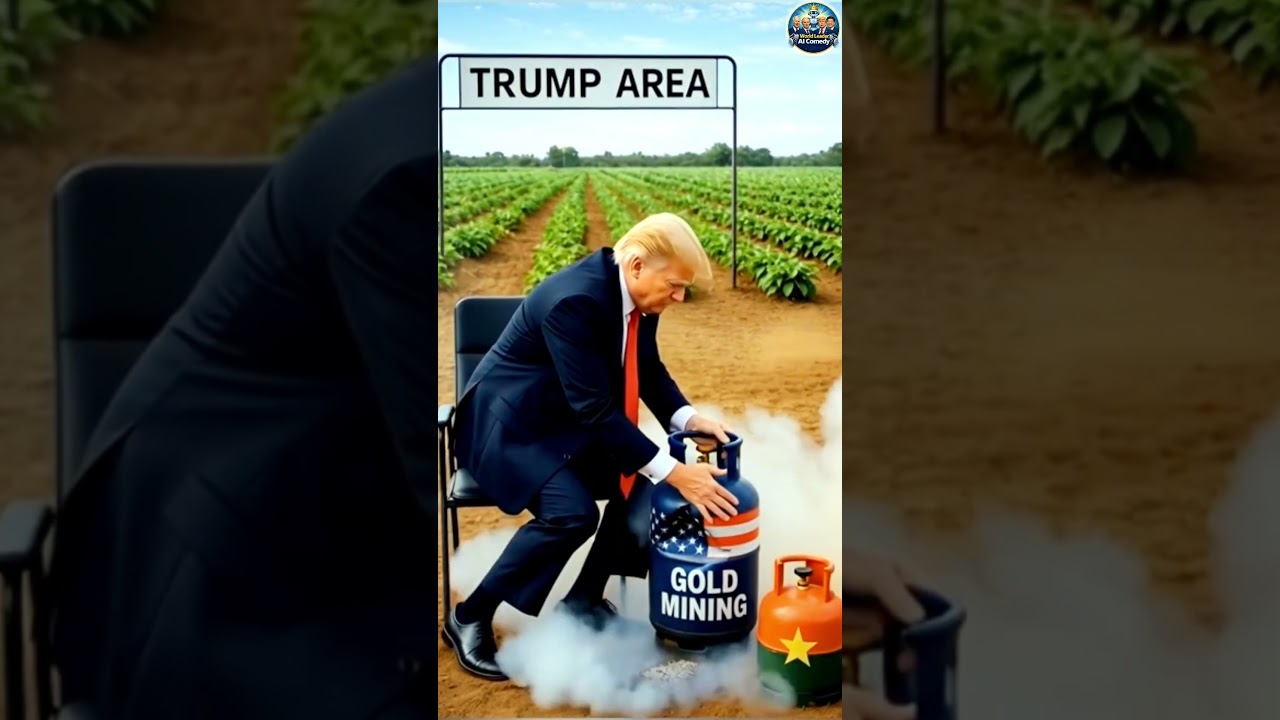 &ldquo;Donald Trump and the Exploding Gas Cylinder 😂 | AI Political Comedy Short&rdquo;#politicalcomedy #trump