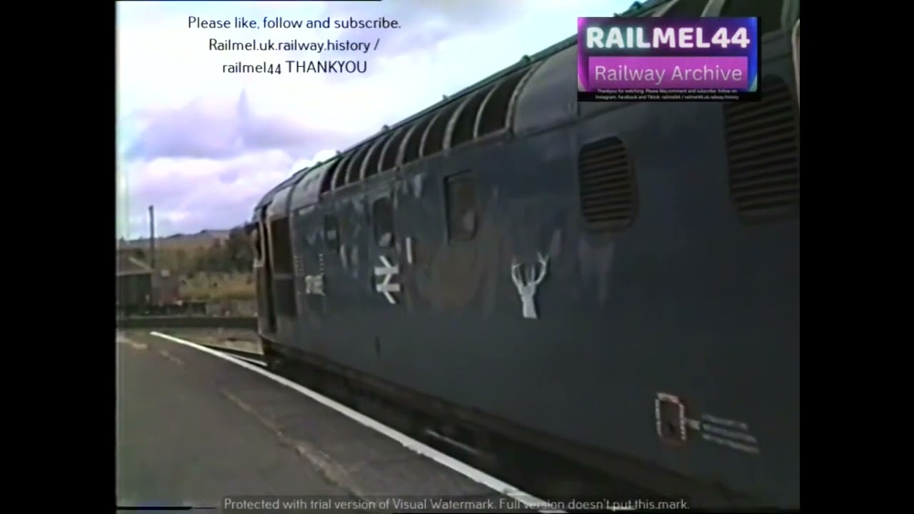 SULZER British Rail Class 25 Class 26 Class 27. 40 minutes of action. Part 1.