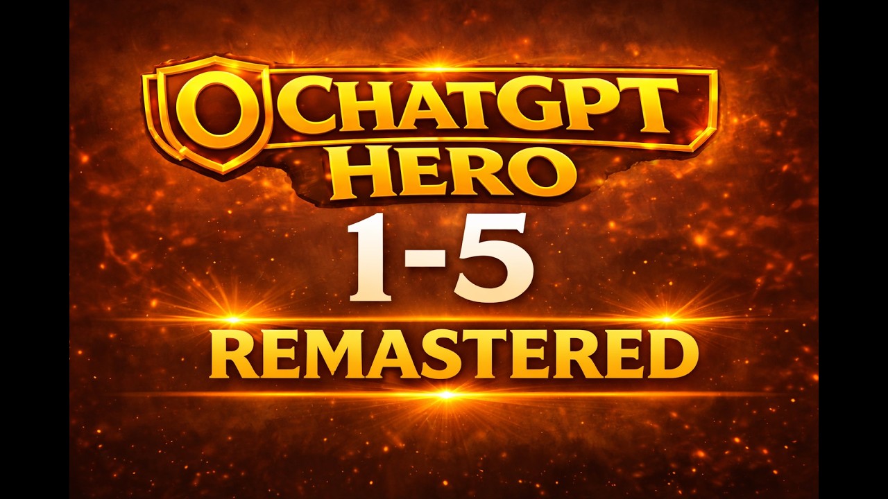 0 to ChatGPT Hero Episodes 1-5 Remastered