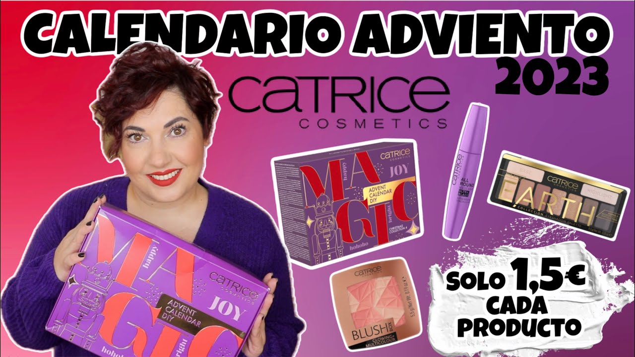 CATRICE ❤️ CALENDARIO ADVIENTO 2023  MAQUILLAJE Y BELLEZA TAMAÑO GRANDE Y LOW COST⎥Monica Vizuete