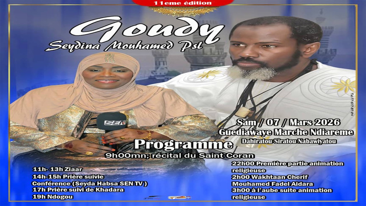 CONFERANCIER SEYDA ABSA FAYE