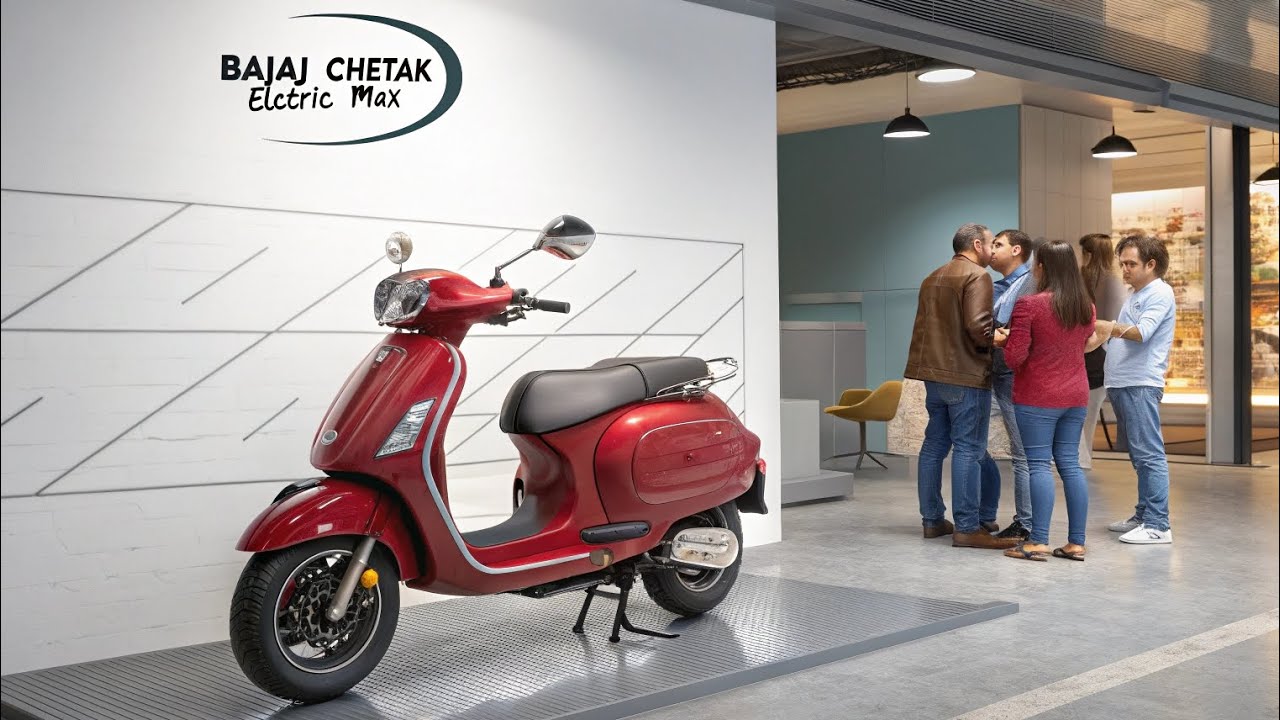 New 2026 Bajaj Chetak Electric Maxb finally Launched.!!!
