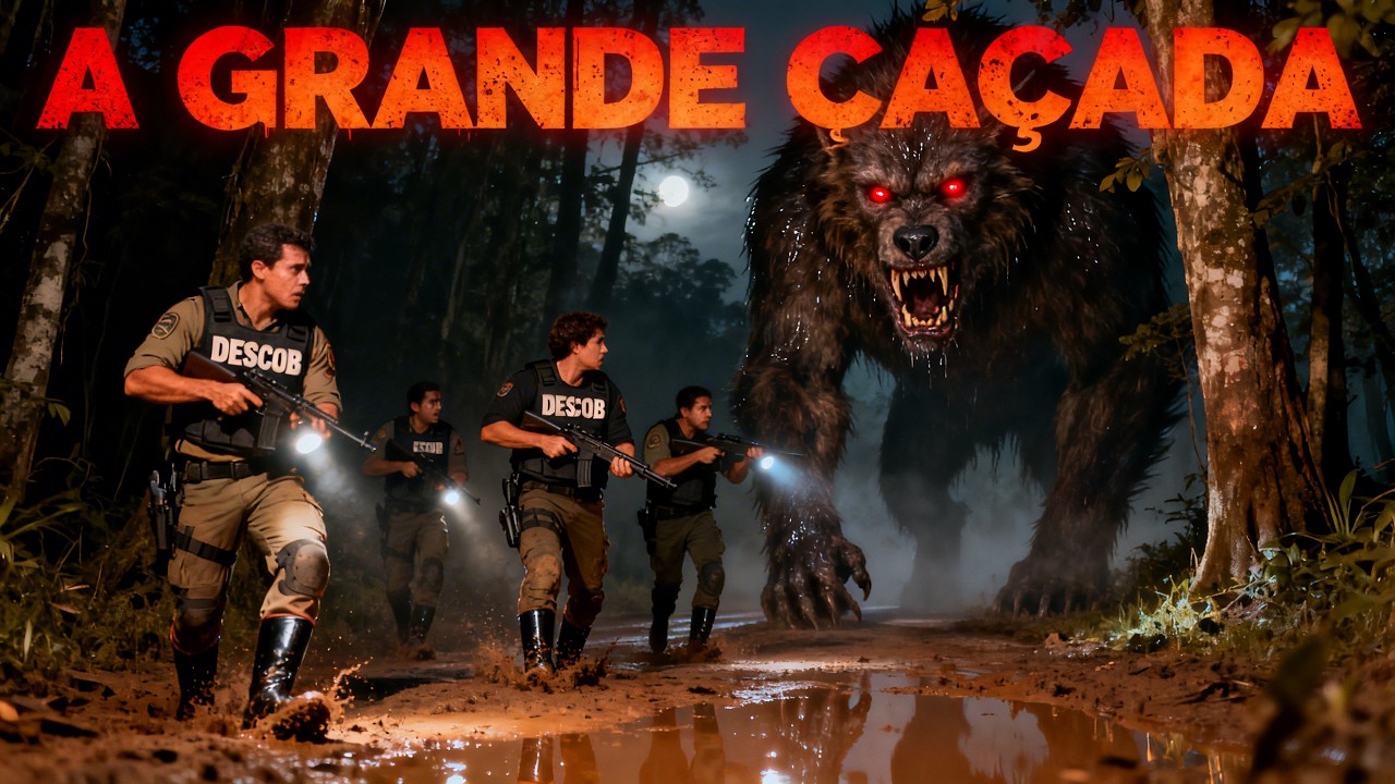 ENTRAMOS NA FLORESTA PARA CAÇAR O LOBISOMEM