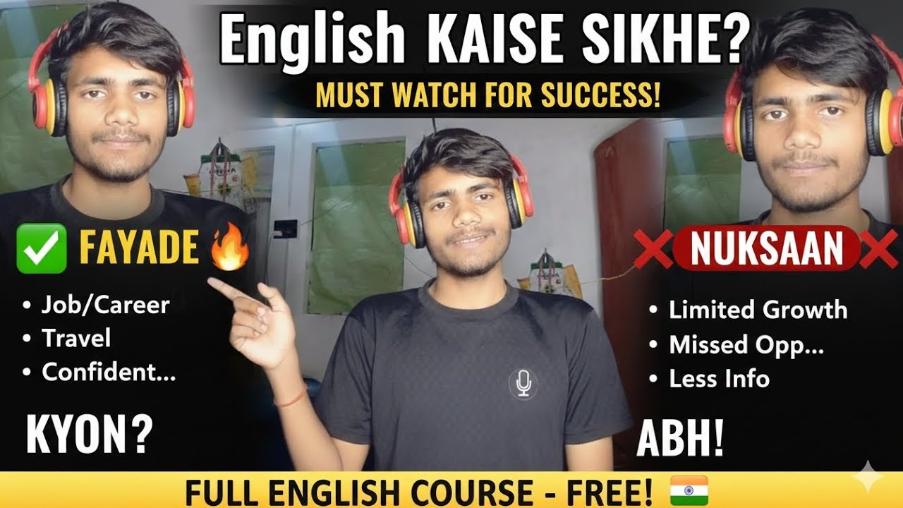 English Kaise Sikhe? 🧐 English Sikhne ke Fayde aur Nuksan 🔥 Day 50 Spoken English Challenge 