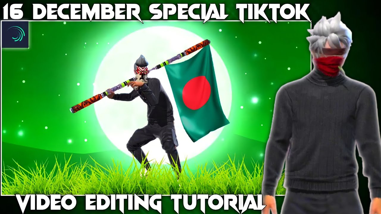16 December Special Tiktok Video Editing Tutorial | Victory Day 🇧🇩 | SadScarm YT