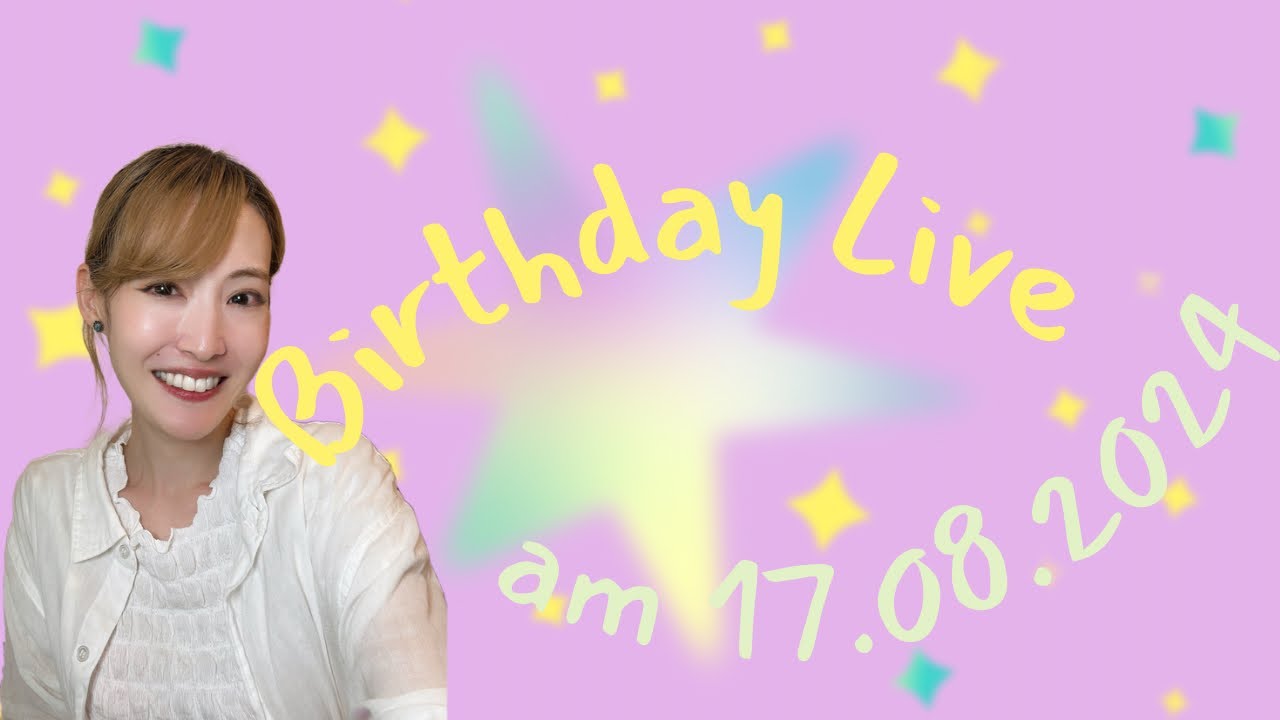 【LIVE配信 #15】ドタバタバースデーライブ2024