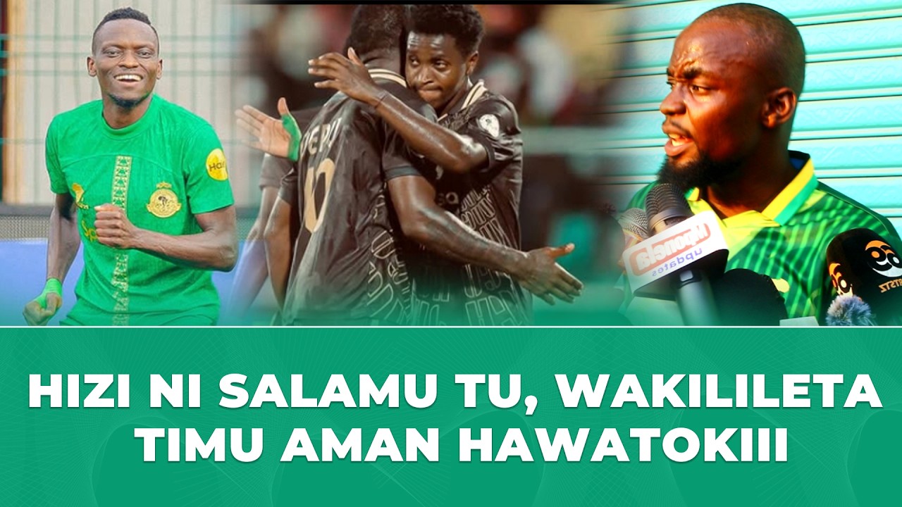 BARAKA YANGA:HIZI NI SALAMU TUU,WAKILETA TIMU AMAN HAWATOKIII