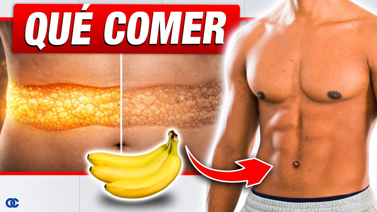 ¿Qué comer EXACTAMENTE para perder grasa abdominal?
