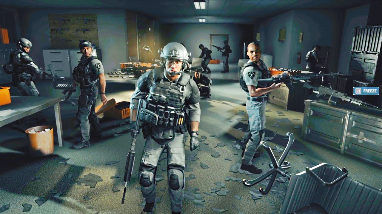 When the developers watched too many Action Movies..