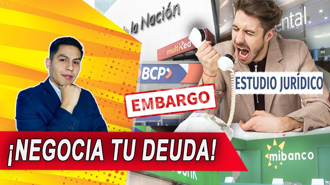 ¡DEUDAS BANCARIAS! ¿Negociamos con el estudio JURIDICO o Refinanciamos?