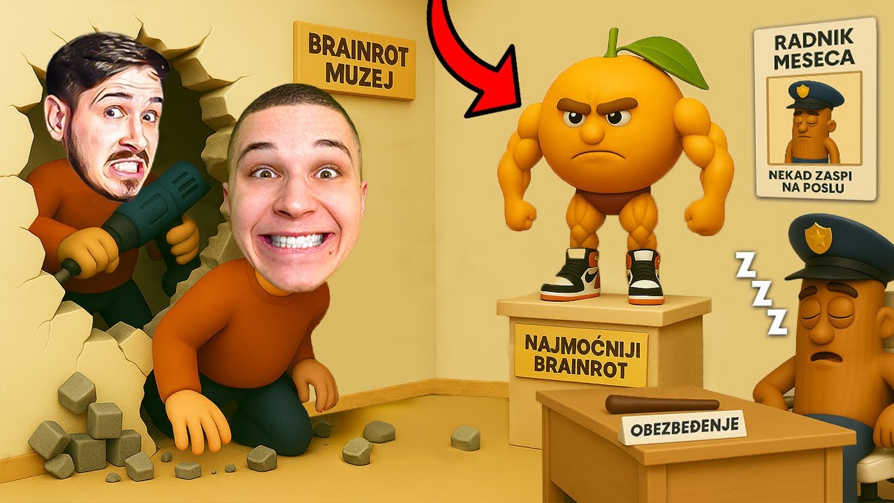 NAJBOLJI DRUG I JA KRADEMO NAJMOĆNIJEG BRAINROTA!🏃&zwj;♂️💨😱| Roblox avantura *NEMOGUĆE*