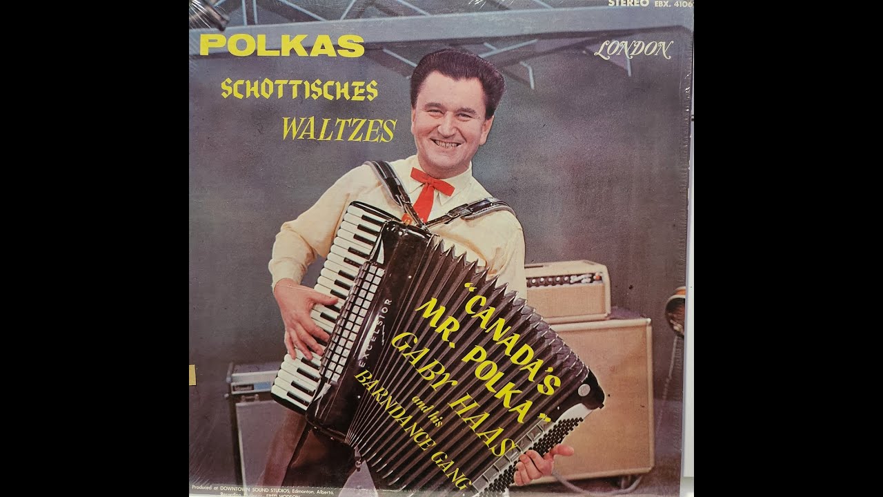 Gaby Haas Polkas Schottiches and Waltzes complete full record album Canada Barndance gang