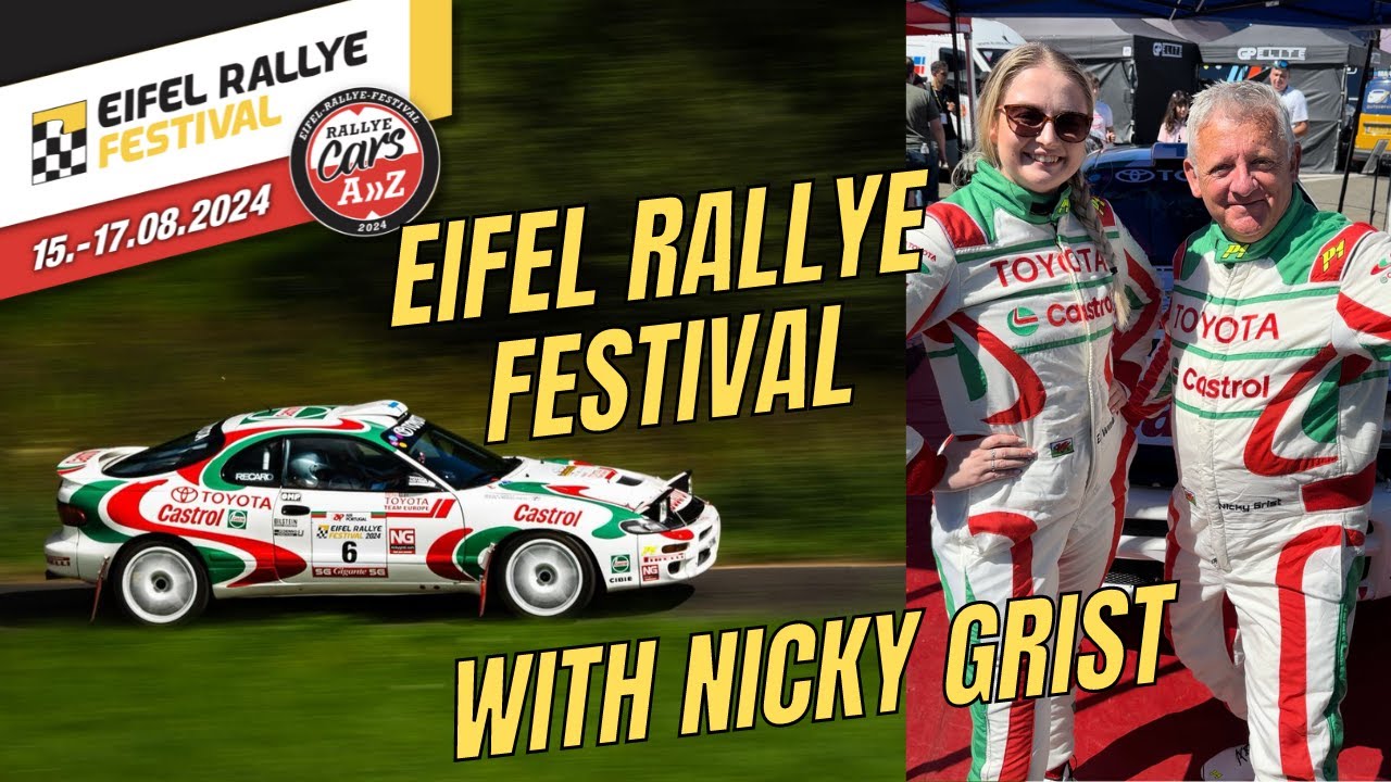 Eifel Rallye Festival 2024 | Nicky Grist Toyota Celica ST185 | VLOG