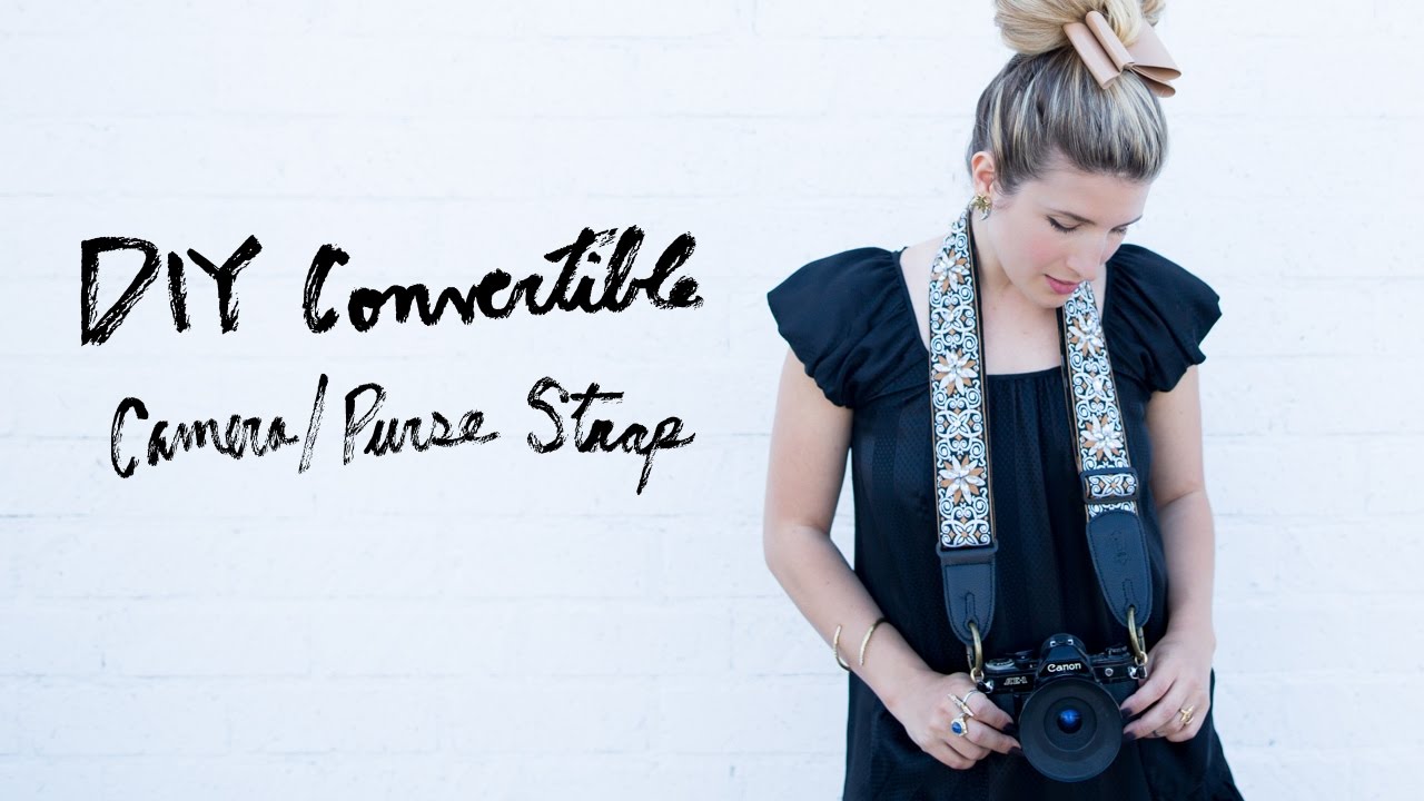 DIY Convertible Camera / Purse Strap