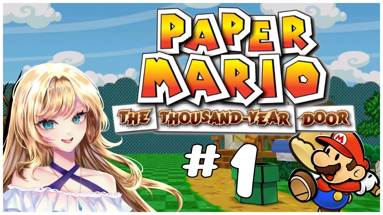 Paper Mario: The Thousand Year Door - Treasure Hunting with Peach in Rogueport?! [Part 1]