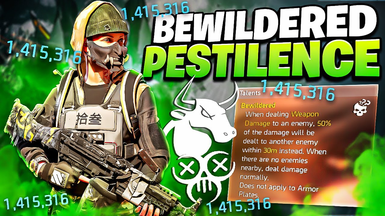 NEW Turmoil named kneepads are INSANE w/ Pestilence | The Division 2 ENDGAME Lengmo build | 2025