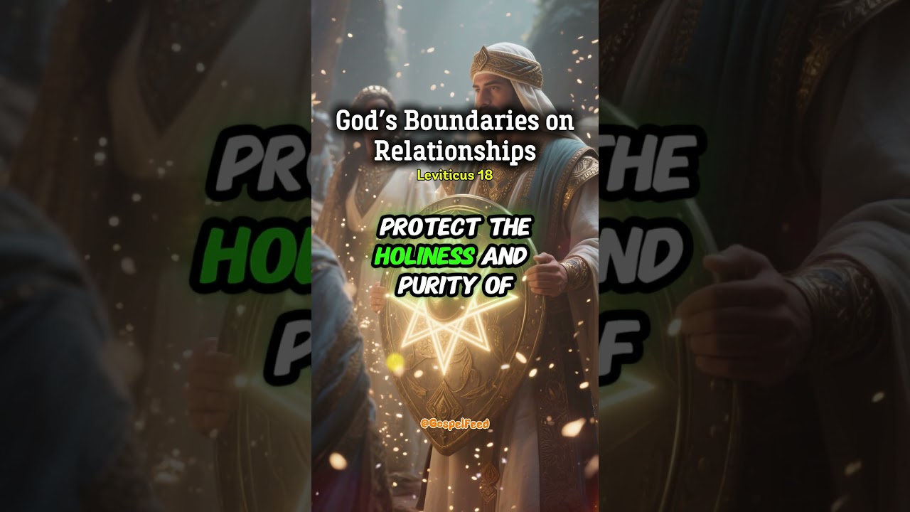 Why God Sets Boundaries on Relationships - Leviticus 18 Explained