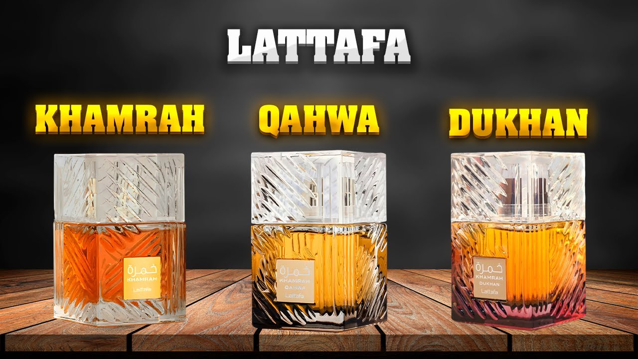 Lattafa Khamrah, Qahwa, Dukhan. Арабский мужской парфюм.