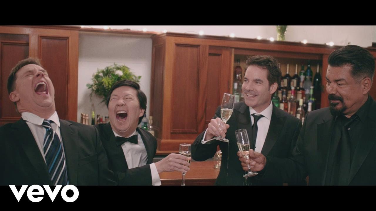 Train - Train - Drink Up starring Marshawn Beastmode Lynch, Ken Jeong, George Lopez, & Jim Breuer