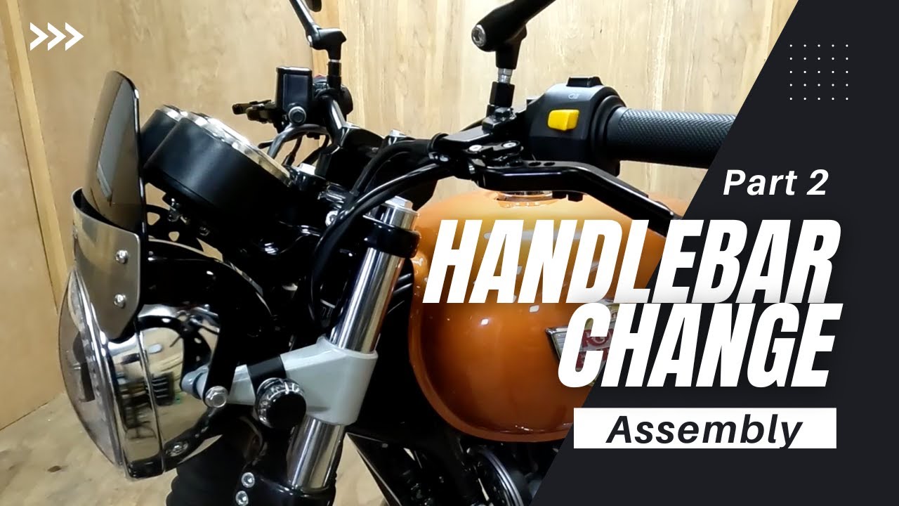 Royal Enfield Interceptor 650 - Handlebar Change (Part 2) - Assembly