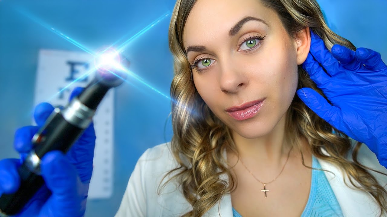[ASMR] 3h ULTIMATE Cranial Nerve Exam (Detailed Medical Roleplay), Ear cleaning, Rain sounds