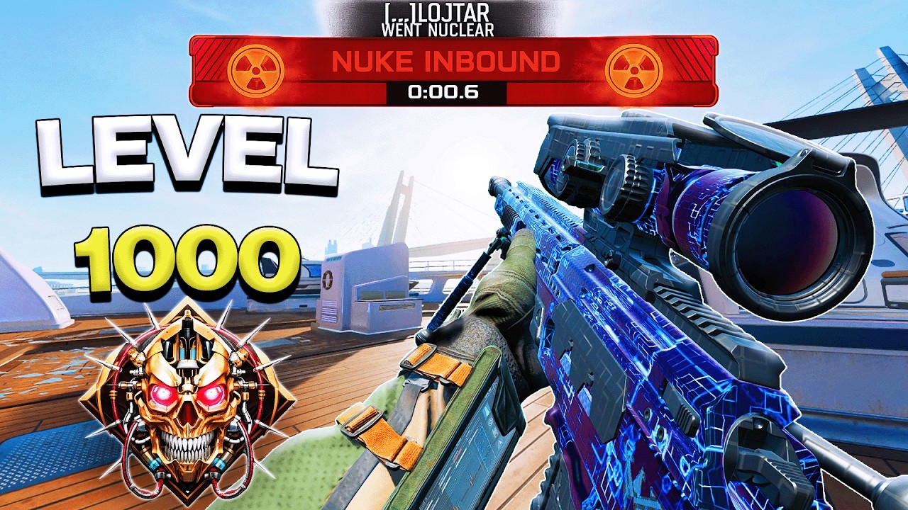 This is what LEVEL 1000 SNIPING looks like... (SNIPER NUKE)