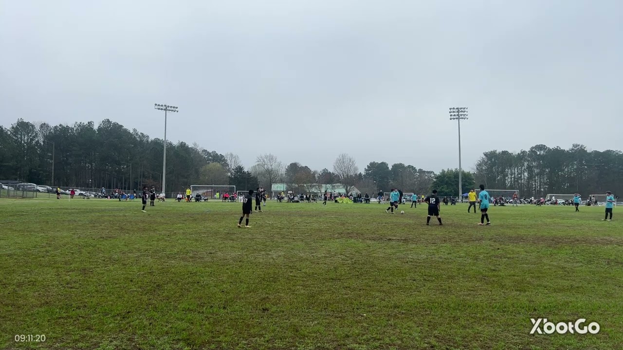 U12 Rec Soccer 1st half of 1st spring season 
