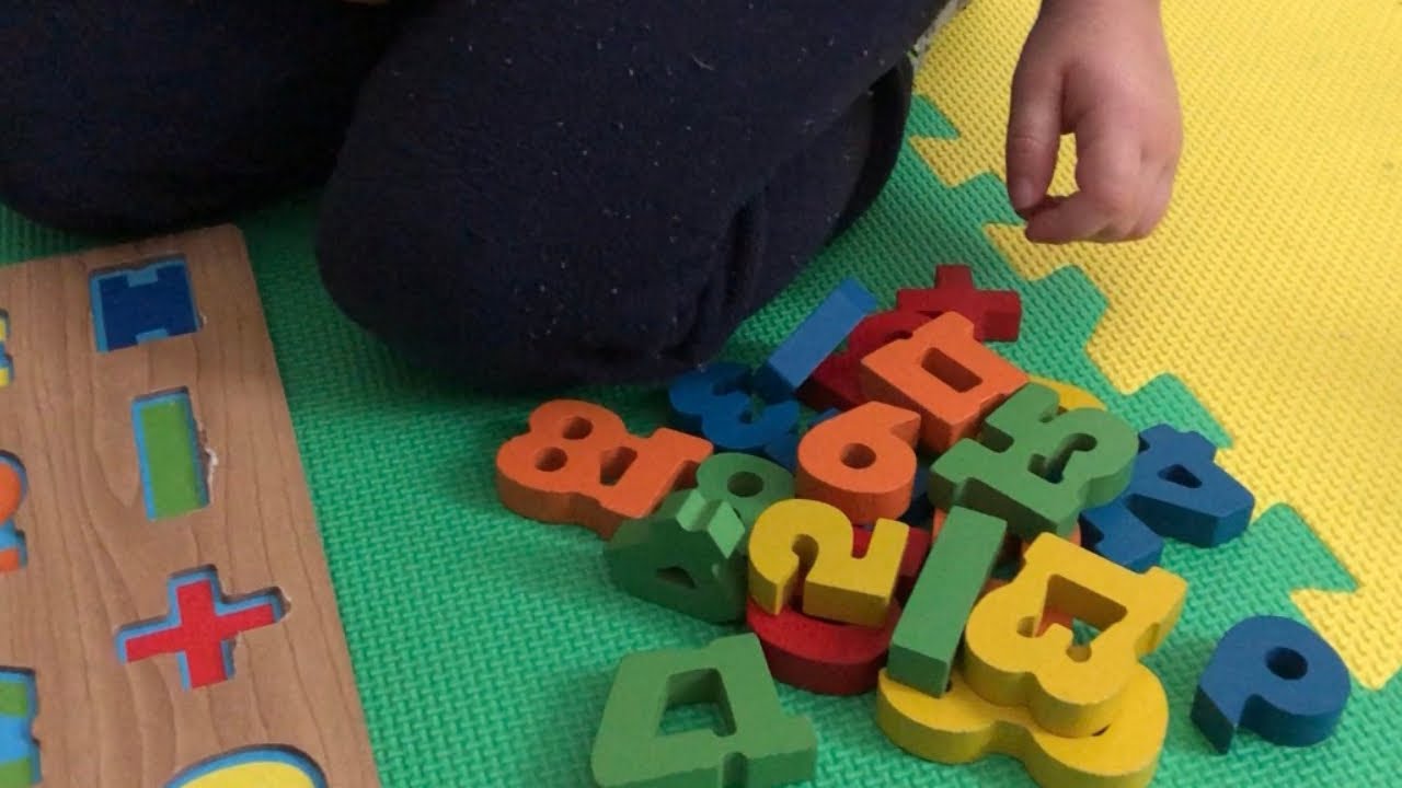 LESSIONS THAT COUNT 1-20 WITH MELISSA AND DOUG NUMBER PUZZLE