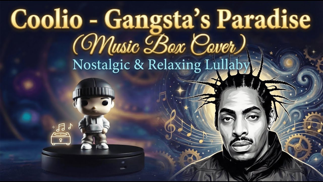 Coolio - Gangsta's Paradise (Music Box Cover) 🎵 Nostalgic & Relaxing Lullaby